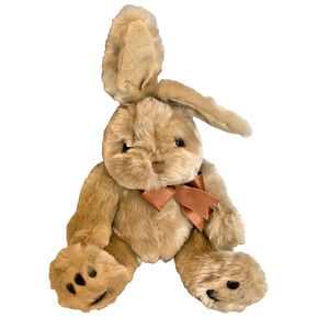 Chosun Bunny Rabbit Plush Stuffed Animal 9" Easter Tan